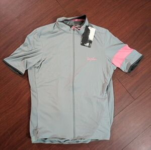 ❌Sold❌ Super Lightweight Rapha Cycling L Men Jersey Gray Pink